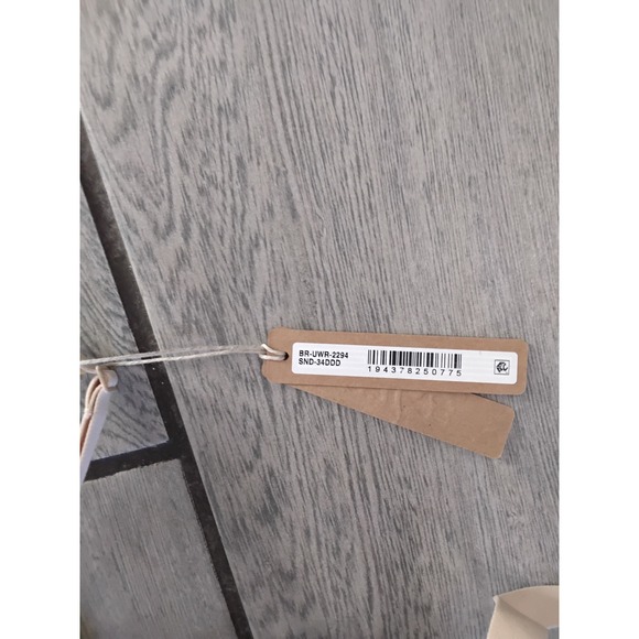 SKIMS BR UWR 2294 SND 34DDD Beige T-Shirt Bra Comfort Everyday Smooth - Picture 4 of 7